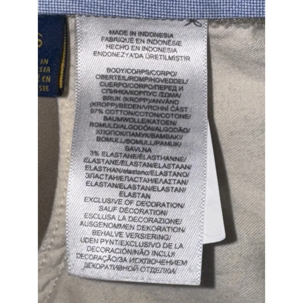 Polo‎ Ralph Lauren Chino Shorts 40x8 Pony Logo Twill Stretch Classic Fit Preppy